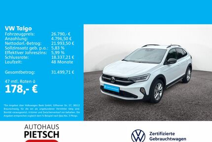 VW Taigo Gebrauchtwagen