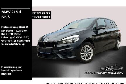 BMW 216 Gran Tourer Gebrauchtwagen