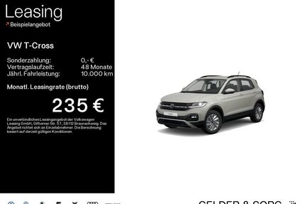VW T-Cross Gebrauchtwagen
