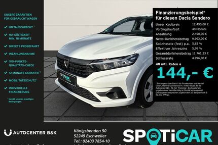 Dacia Sandero Gebrauchtwagen