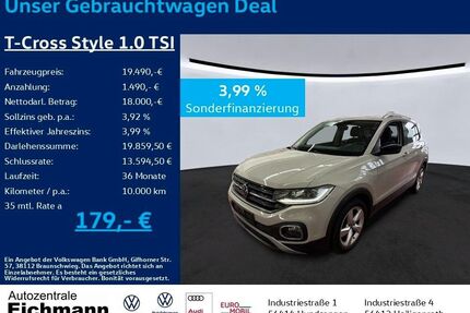 VW T-Cross Gebrauchtwagen