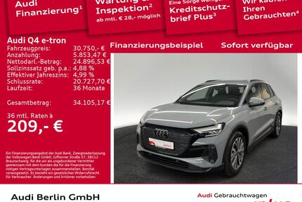 Audi Q4 e-tron Gebrauchtwagen
