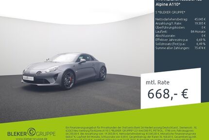 Alpine A110 Gebrauchtwagen