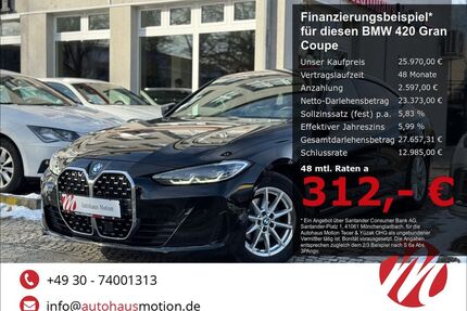 BMW 420 Gran Coupé Gebrauchtwagen