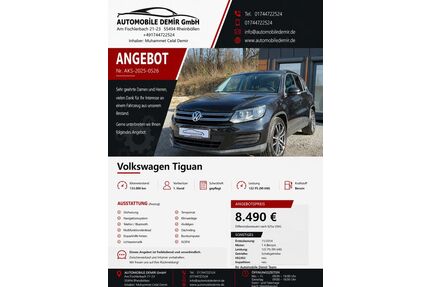 VW Tiguan Gebrauchtwagen