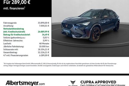 Cupra Formentor Gebrauchtwagen