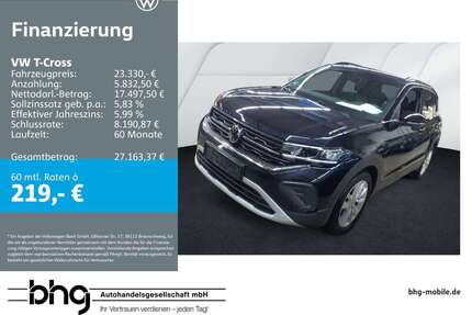 VW T-Cross Gebrauchtwagen