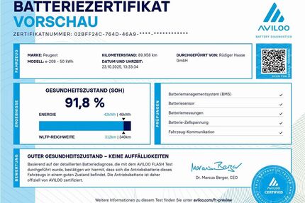 Peugeot 208 Gebrauchtwagen