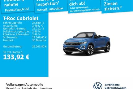 VW T-Roc Gebrauchtwagen