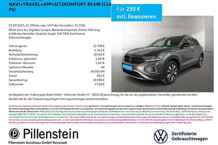 VW T-Roc Gebrauchtwagen