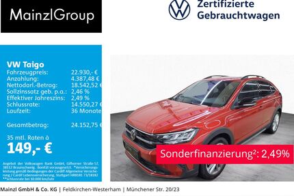 VW Taigo Gebrauchtwagen