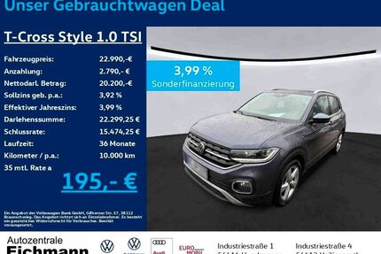 VW T-Cross Gebrauchtwagen