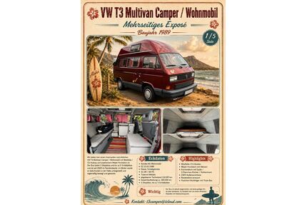 VW T3 Multivan Gebrauchtwagen
