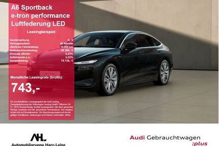 Audi A6 e-tron Gebrauchtwagen