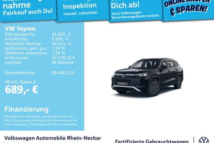 VW Tayron Gebrauchtwagen