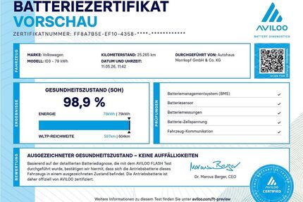 VW ID.3 Gebrauchtwagen