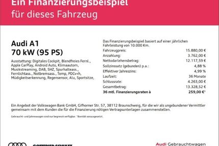 Audi A1 Gebrauchtwagen