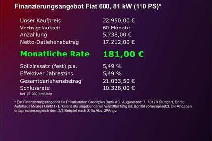 Fiat 600 Gebrauchtwagen
