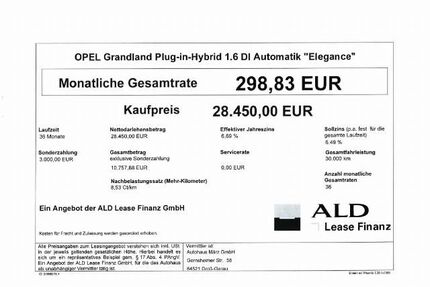 Opel Grandland (X) Gebrauchtwagen