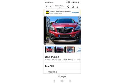 Opel Mokka Gebrauchtwagen