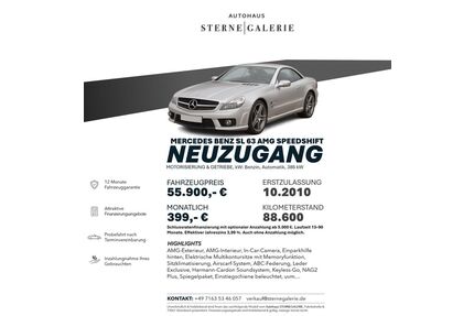 Mercedes-Benz SL 63 AMG Gebrauchtwagen