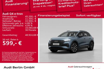Audi Q4 e-tron Gebrauchtwagen