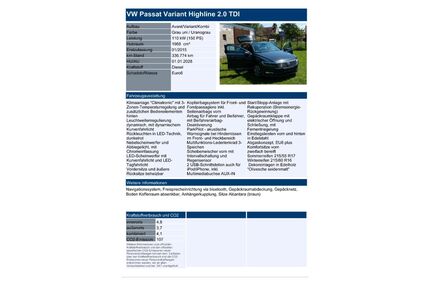 VW Passat Variant Gebrauchtwagen