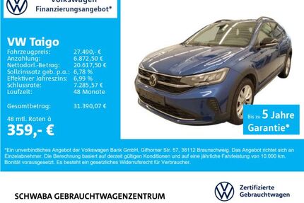 VW Taigo Gebrauchtwagen