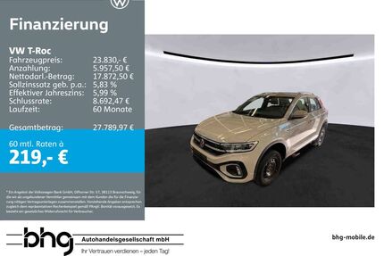 VW T-Roc Gebrauchtwagen