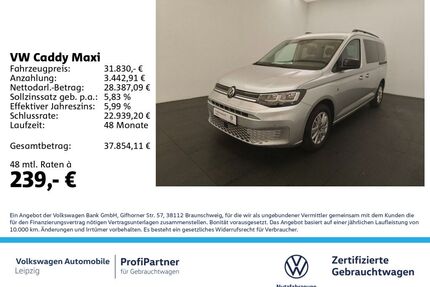 VW Caddy Maxi Gebrauchtwagen