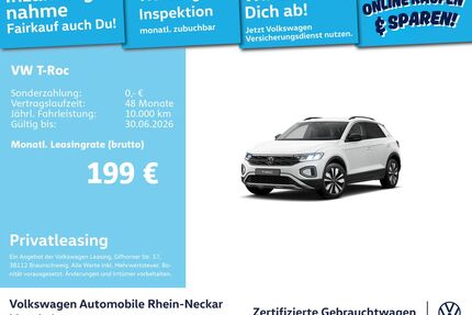 VW T-Roc Gebrauchtwagen