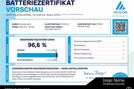 Mercedes-Benz EQC Gebrauchtwagen