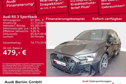 Audi RS3 Gebrauchtwagen
