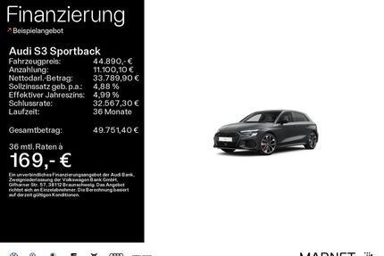 Audi S3 Gebrauchtwagen