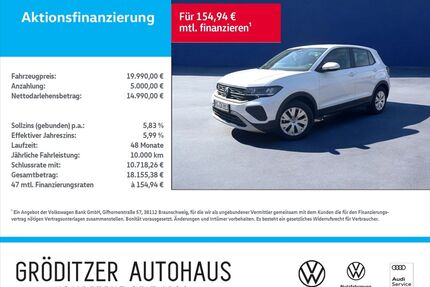VW T-Cross Gebrauchtwagen