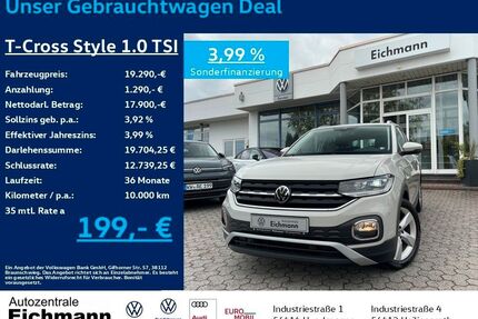 VW T-Cross Gebrauchtwagen