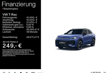 VW T-Roc Gebrauchtwagen