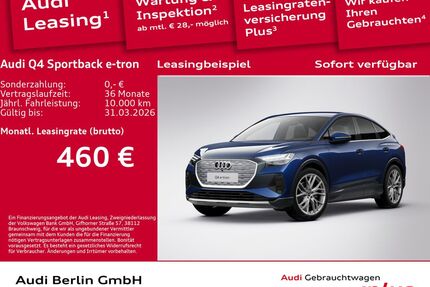 Audi Q4 e-tron Gebrauchtwagen