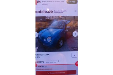 VW Lupo Gebrauchtwagen