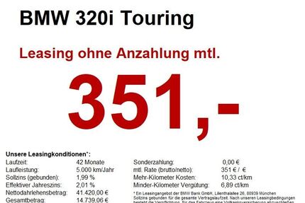 BMW 320 Gebrauchtwagen