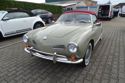 VW Karmann Ghia Cabrio vollständig restauriert Oldtimer
