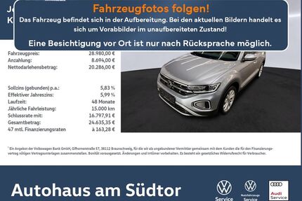 VW T-Roc Gebrauchtwagen