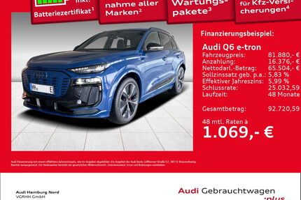 Audi Q6 e-tron Gebrauchtwagen