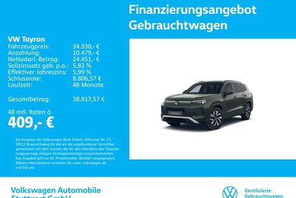 VW Tayron Gebrauchtwagen