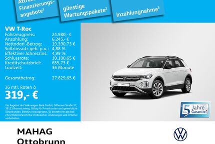 VW T-Roc Gebrauchtwagen