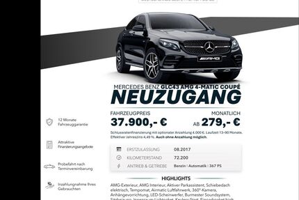 Mercedes-Benz GLC 43 AMG Gebrauchtwagen