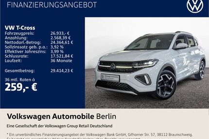 VW T-Cross Gebrauchtwagen