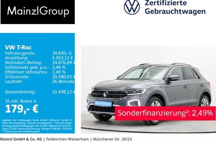 VW T-Roc Gebrauchtwagen