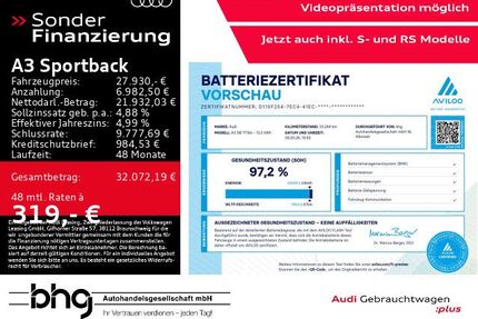 Audi A3 Gebrauchtwagen