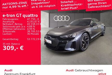 Audi e-tron GT Gebrauchtwagen